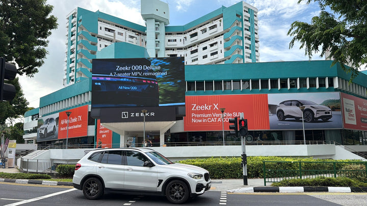 Alexandra Intersection Queensway Frontlit Billboard, Singapore