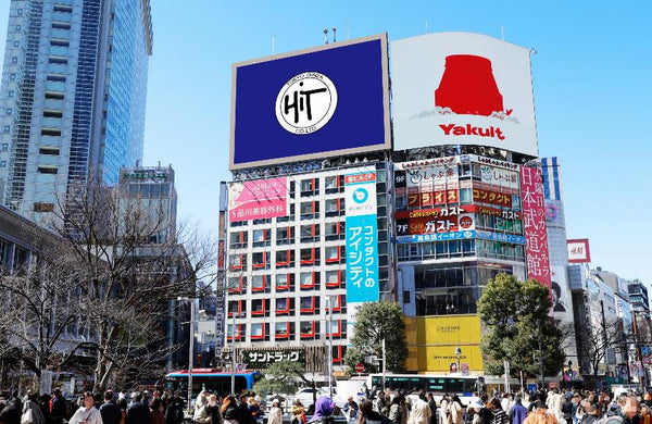 Shibuhachi Hit Vision, Shibuya Scramble Crossing, Tokyo