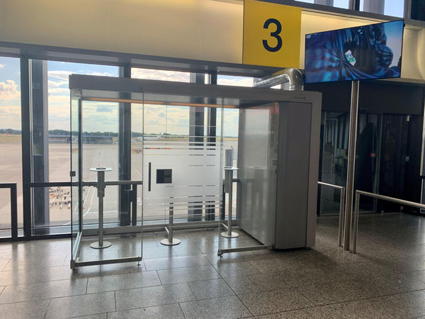 Smoking Cabin Branding (4 Cabins), Waiting Areas, Hannover Airport
