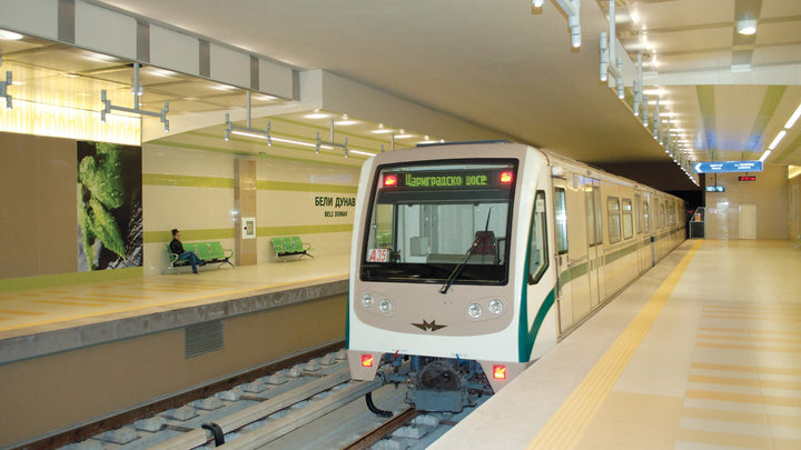 Sofia Metro Digital Screens, Beli Dunav Station, Sofia