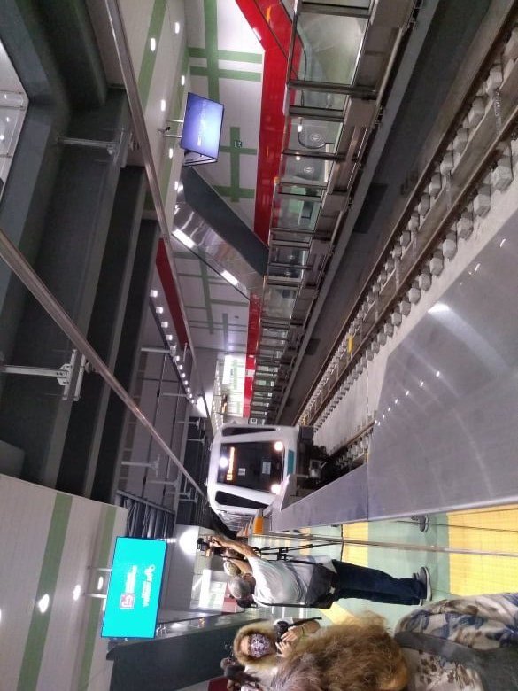 Sofia Metro Digital Screens, Bulgaria Boulevard Station, Sofia