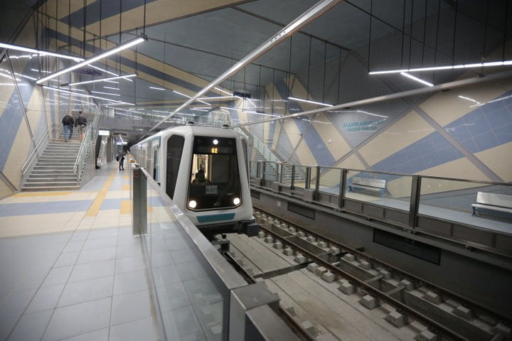 Sofia Metro Digital Screens, Hadzhi Dimitar Station, Sofia
