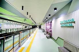 Sofia Metro Digital Screens, Teatralna Station, Sofia