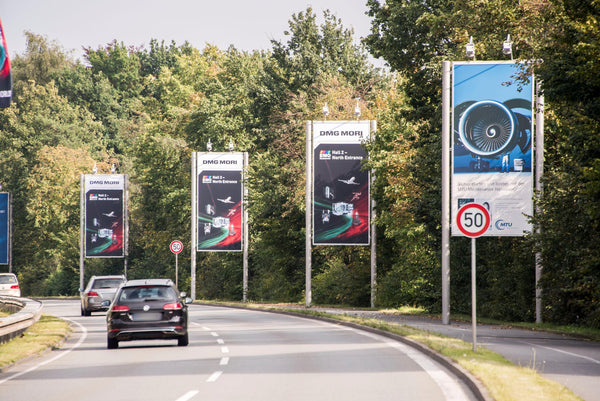 Street Board, Airport Street, Hannover Airport