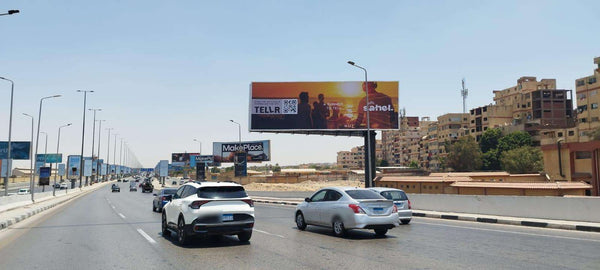Suez Road Unipole A (24 x 8 m), Cairo