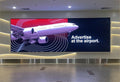 Airport Advertising - Food Hall LED Wall, NAIA Terminal 3, Manila Philippines