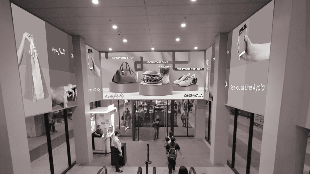 DOOH Package - Immersive Zone, One Ayala Terminal, Makati, Philippines