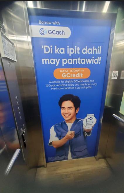 Elevator Door Wrap, Robinsons Galleria, Quezon City, Philippines