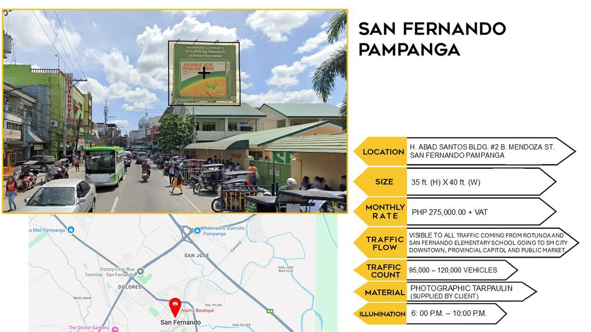Billboard, San Fernando Pampanga, Philippines