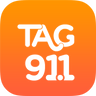 Tag  91.1 station logo