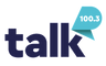 Talk 100.3 station logo