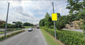 Pole sign Via Trezzo (s.p. 104), Vaprio D'adda, Italy