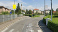 Pole sign Via Roma, Capriate San Gervasio, Italy