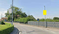 Pole sign Via Roma, Capriate San Gervasio, Italy