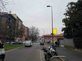 Pole sign Via Bartolomeo d'Alviano palo n. 62, Milano, Italy