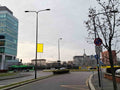 Pole sign Via Giacomo Manzù palo n. 1, Milano, Italy