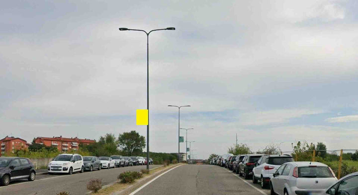 Pole sign Via Luigi Sordello palo n. 18, Milano, Italy