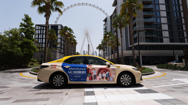 Taxi Advertising, Dubai