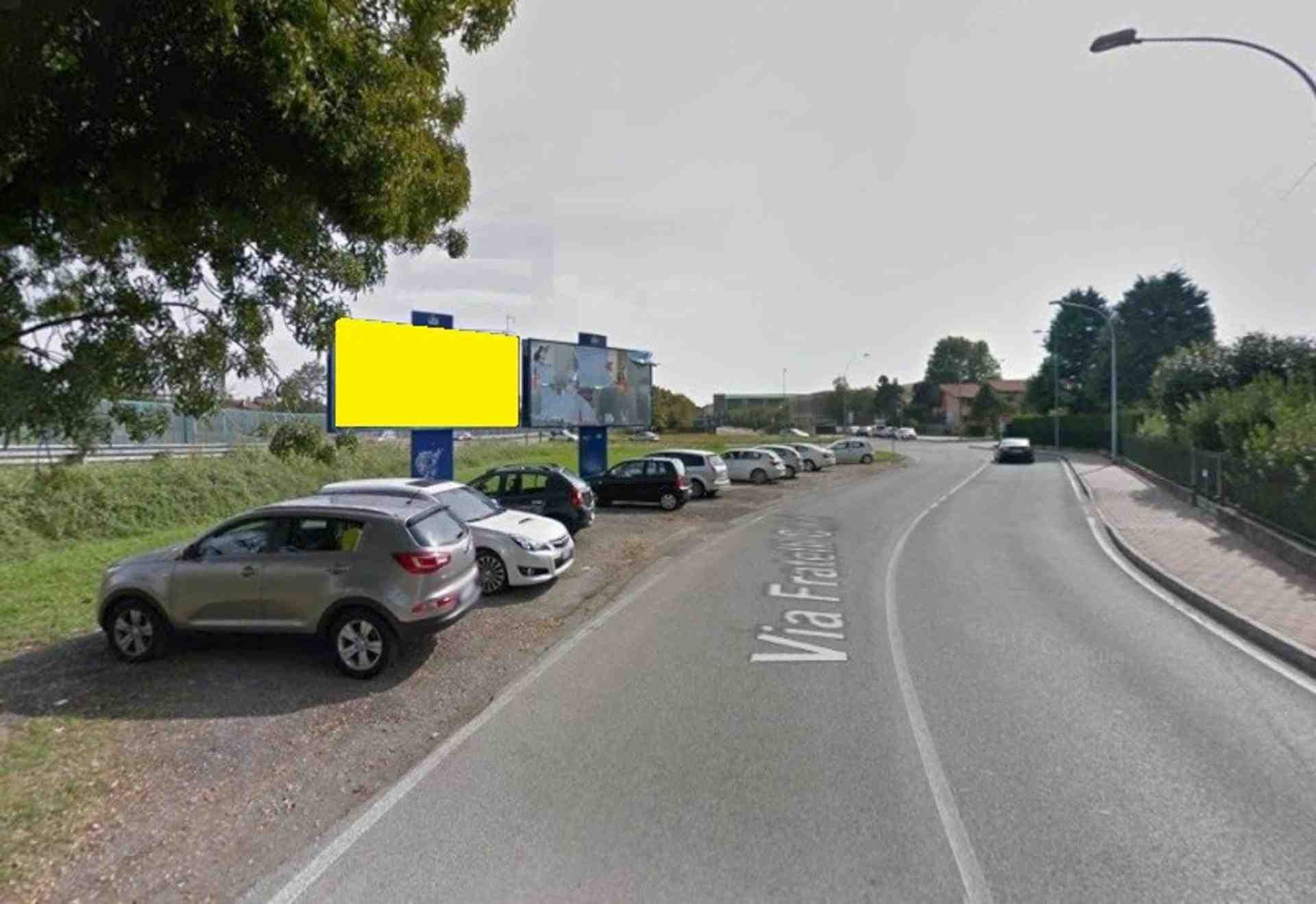 Temporary billboard S.p. 155 Km. 0+522/dx (Via Berizzi), Presezzo, Italy