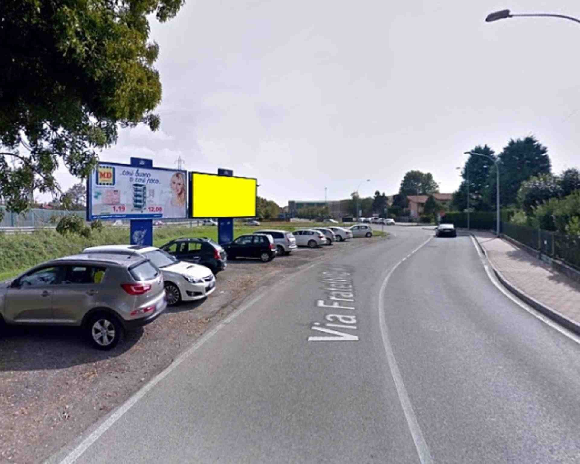 Temporary billboard S.p. 155 Km. 0+528/dx (Via Berizzi), Presezzo, Italy