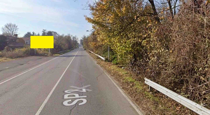 Temporary billboard S.p. 2 (Via Bergamo), Vimercate, Italy