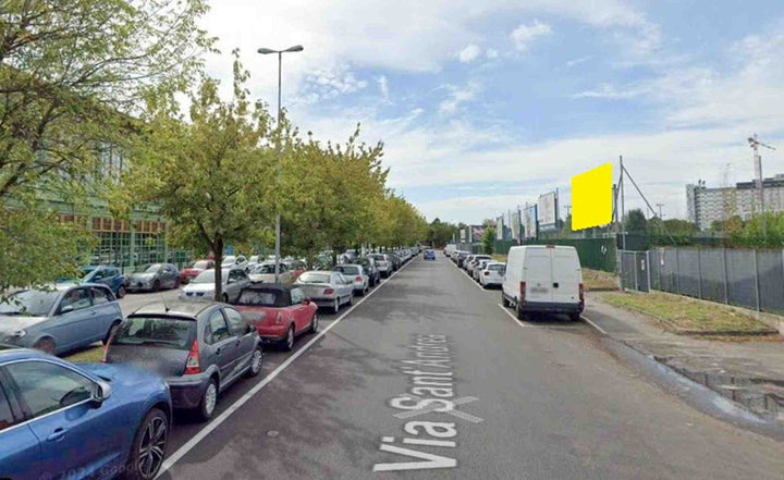 Temporary billboard Via Sant'Andrea fronte Iper - Pos.12, Monza, Italy