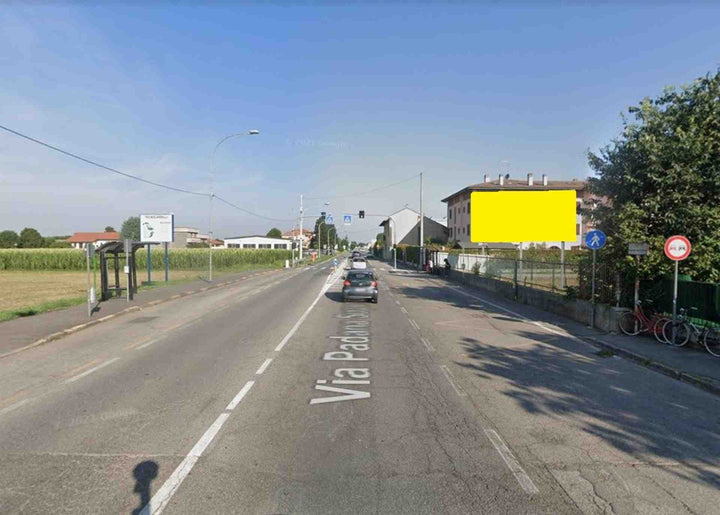 Temporary billboard S.s. 11 Km. 169+030/sx, Inzago, Italy