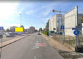 Temporary billboard Via Forlanini parcheggio Ospedale, Ponte San Pietro, Italy