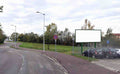 Temporary billboard Via della Stazione, Cassano D'adda, Italy