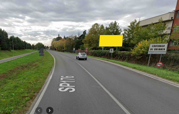 Temporary billboard S.p. 176 Km. 6+300/sx, Cavenago di Brianza, Italy