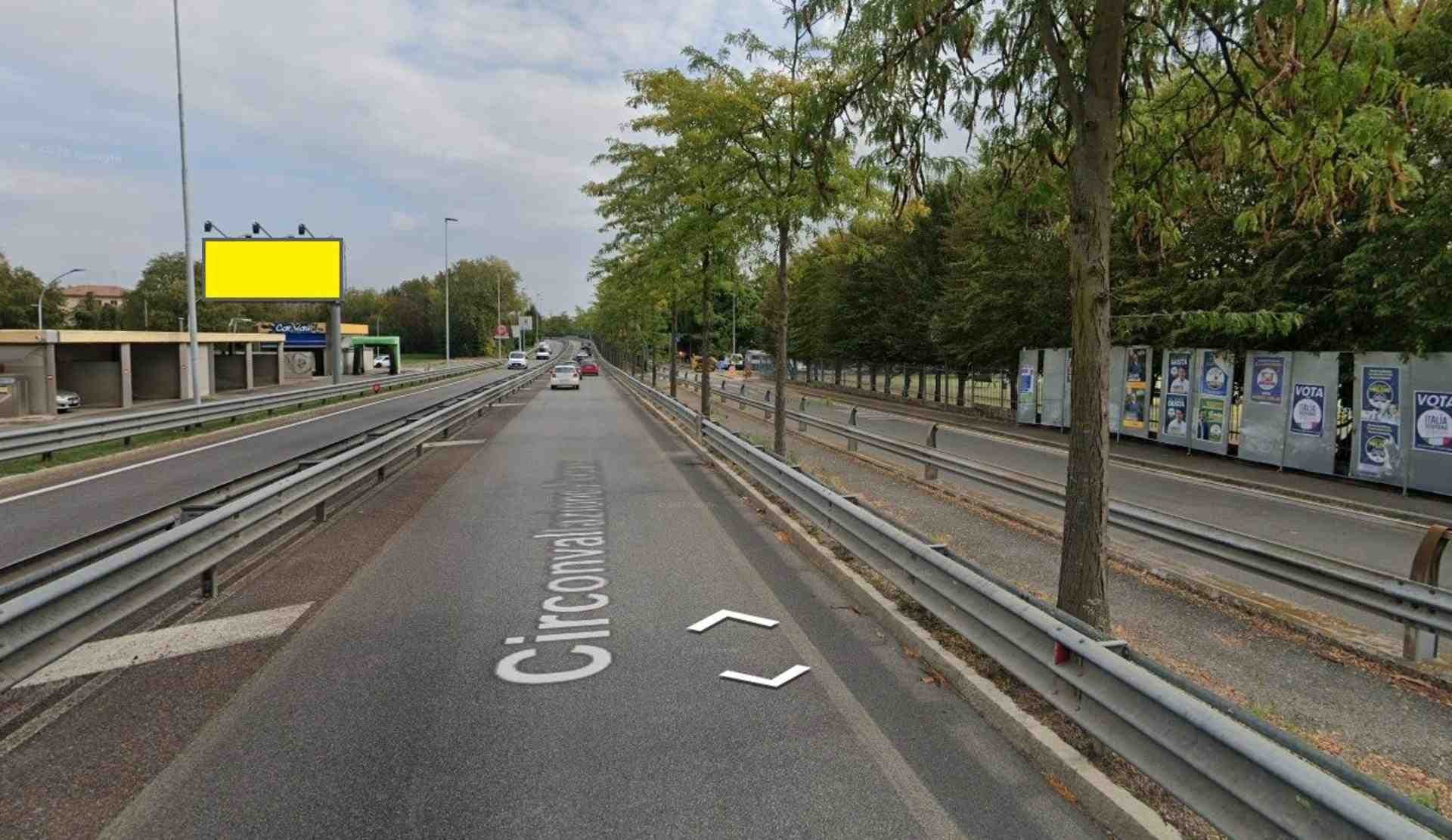 Temporary billboard Circonvallazione Fabriciano (dir. Bergamo), Bergamo, Italy