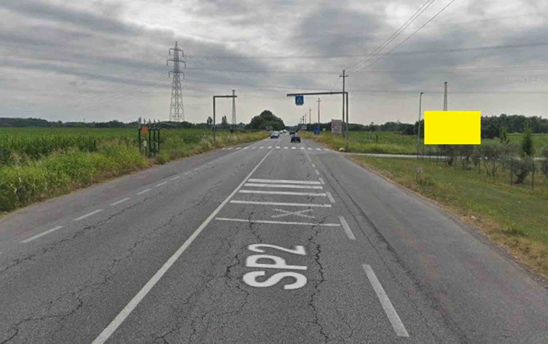 Temporary billboard S.p. 2 Km. 8+150/dx, Vimercate, Italy