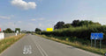 Temporary billboard Sp233 25, Origgio, Italy