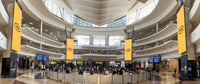 The Atrium LED Screens, International Arrivals, O.R. Tambo International Airport, Johannesburg
