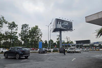 Three-Sided Billboard Pylon, Terminal 1 Car Park, Noi Bai Airport, Hanoi
