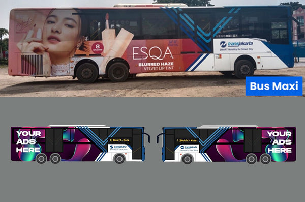 Transjakarta Bus Advertising, Jakarta, Indonesia — image 2