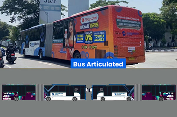 Transjakarta Bus Advertising, Jakarta, Indonesia — image 3