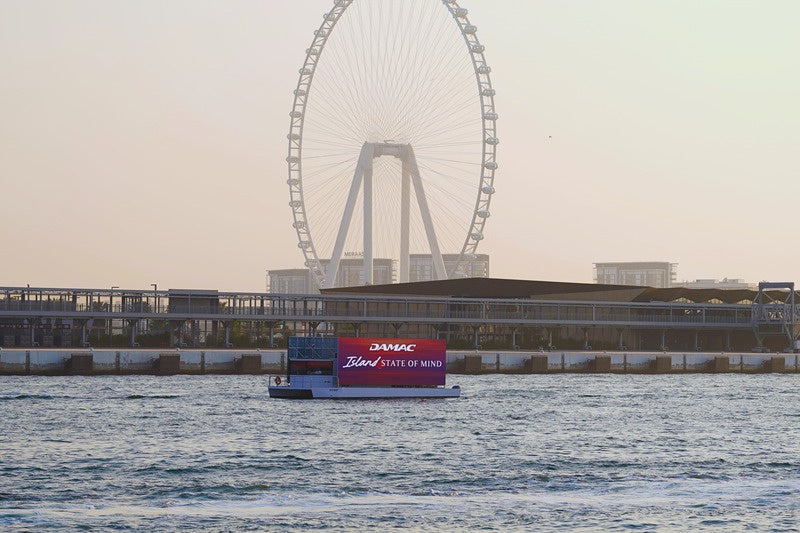 LED Display Vessel Slot Advertising, Dubai Waterfront