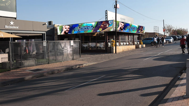 Restaurant Vilakazi Lightboxes, South Africa