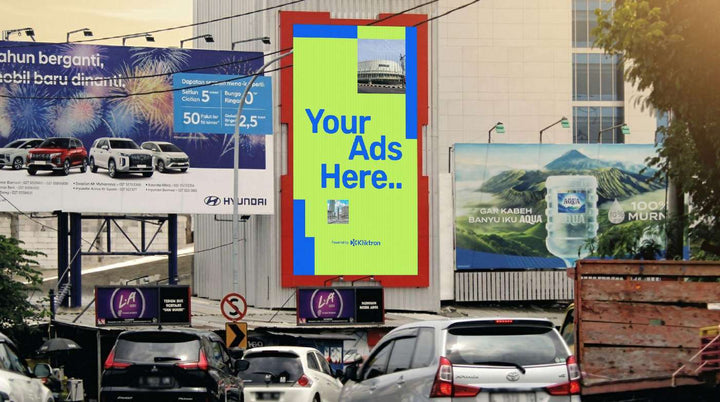 Pradah Indah Bundaran PTC Digital LED Screen, Surabaya, Indonesia