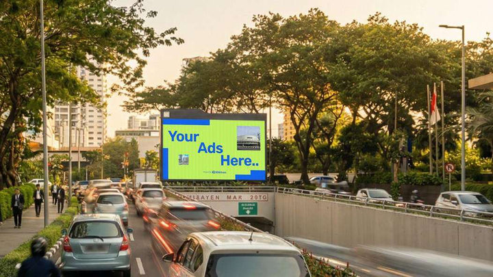SCBD Lot 9 Digital LED Screen, Jakarta Selatan, Indonesia