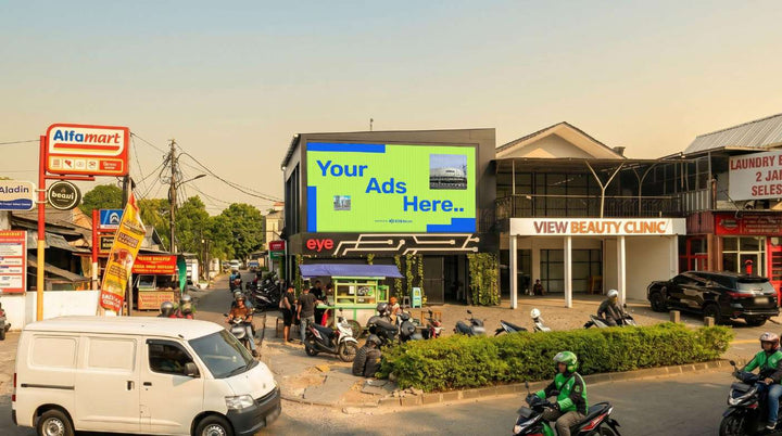 Wisma Kemang Digital LED Screen, Jakarta Selatan, Indonesia