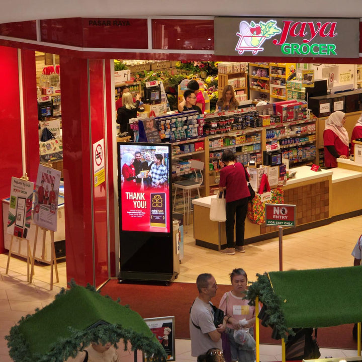 Jaya Grocer Digital Standee Network, Klang Valley
