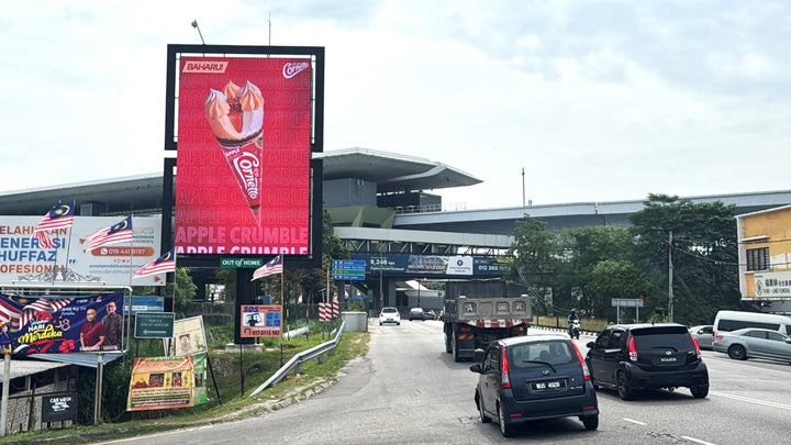 Kajang Town Digital Billboard, MRT Station, Kajang