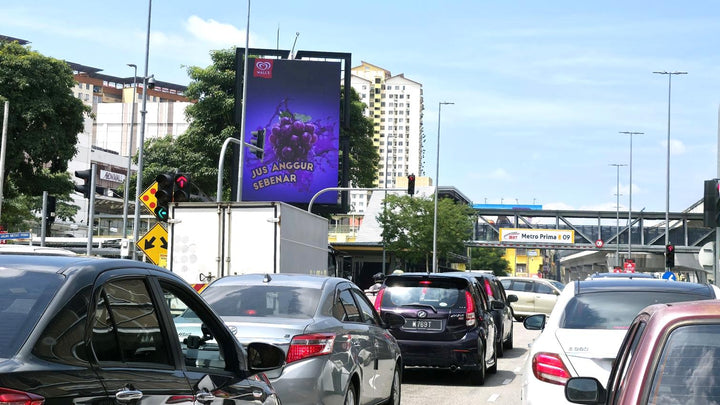 Kepong Digital Billboard, AEON Mall Metro Prima, Kuala Lumpur