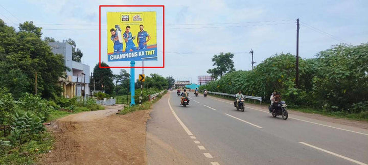 Unipole (OOH), Nr. Tandula River facing City, Balod, India