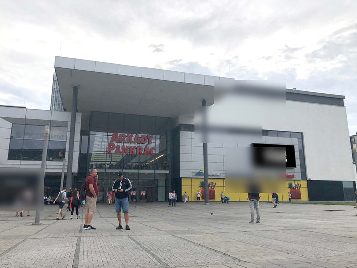 Digital Billboard, Arkády, Prague
