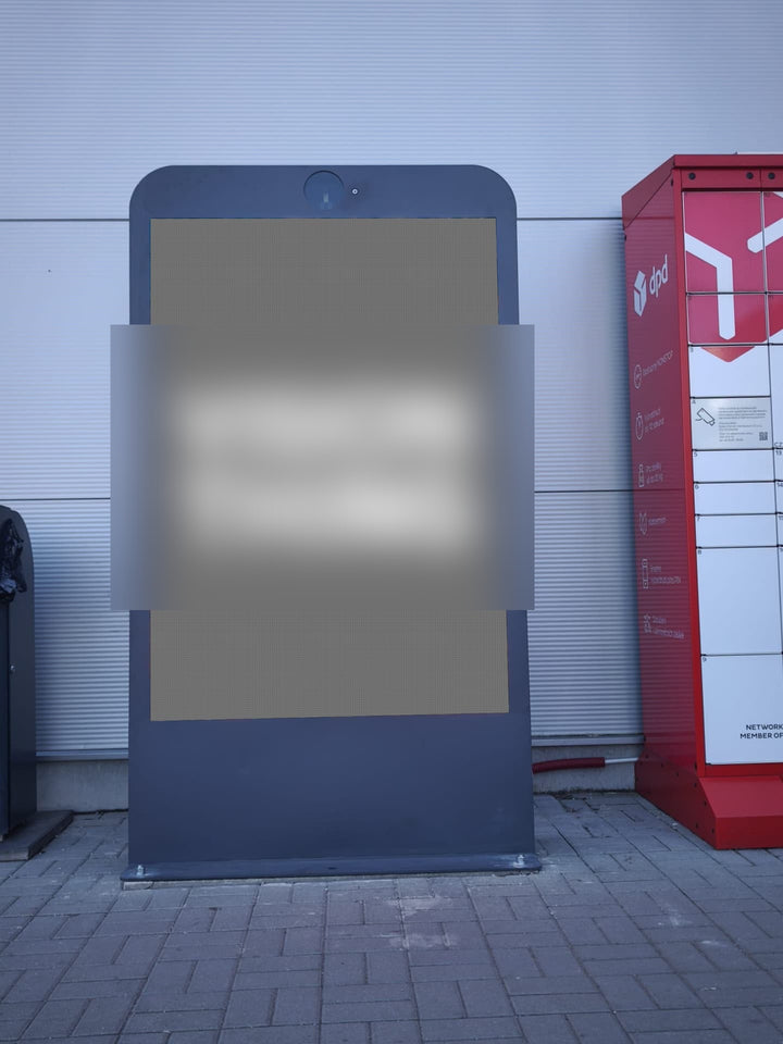 Digital CLV Screen, Retail Park, Milevsko