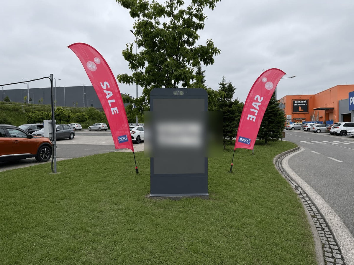 Digital CLV Screen, Retail Park, Trutnov