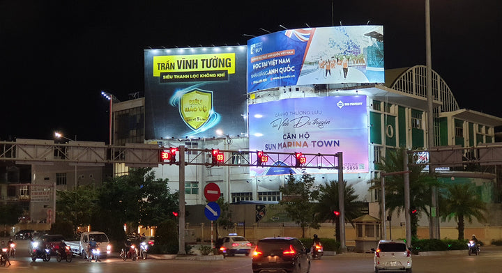 Wall Billboard, VT1, market Hạ Long 2, ward Hồng Gai, Quang Ninh